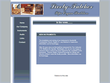 Tablet Screenshot of lively-fulcher.com
